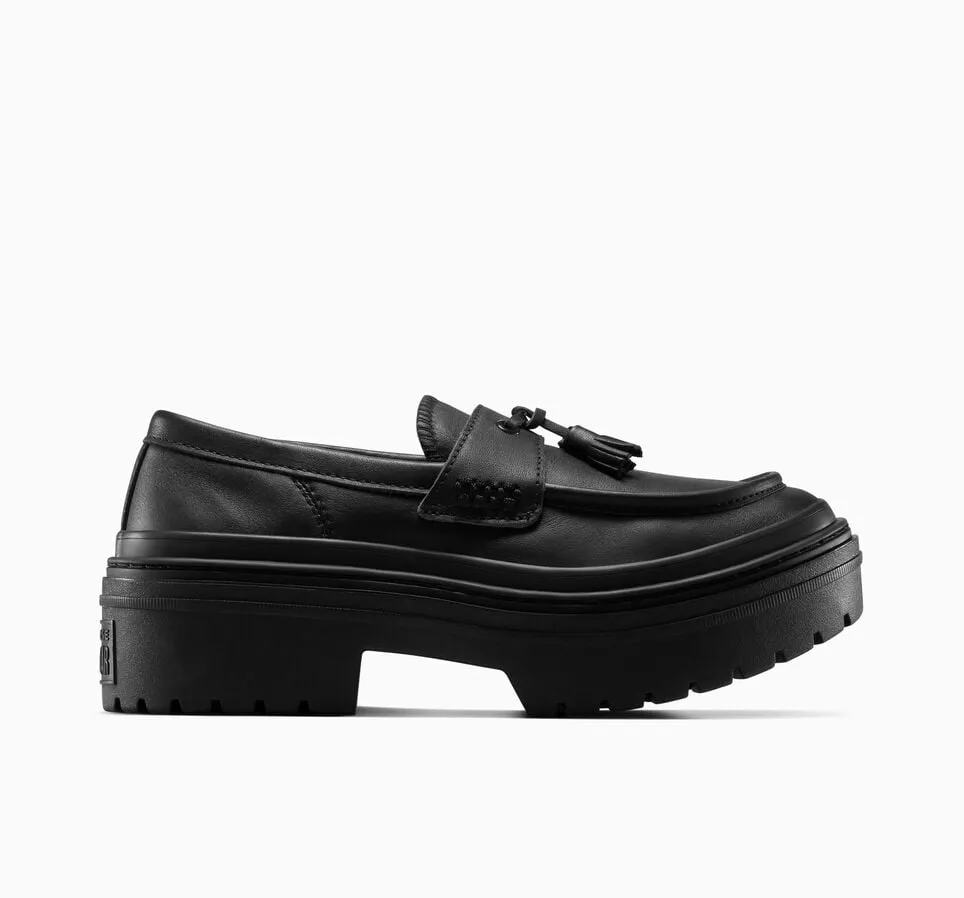 CONVERSE Ct As Lugged Heel Loafer Ox Black A14707C Women (LF)
