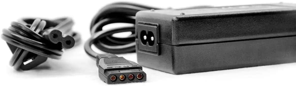 Coolerguys 100-240v AC to 12 & 5v DC 4pin Molex 2A Power Adapter (2A, Without On/Off Switch)