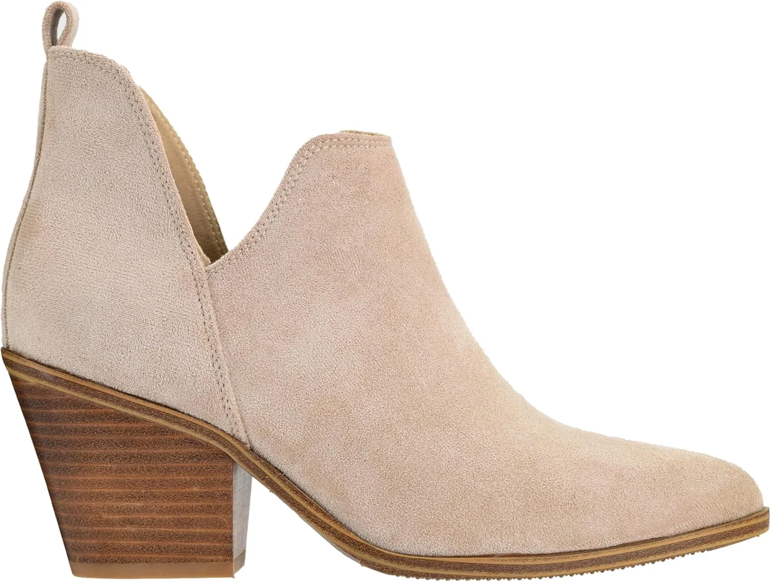 Corkys Footwear Sassy Pants 2.75-inch Stacked Heel Booties, Memory Foam Insoles, Easy Slip-On, Stylish, Comfortable Footwear for Fall