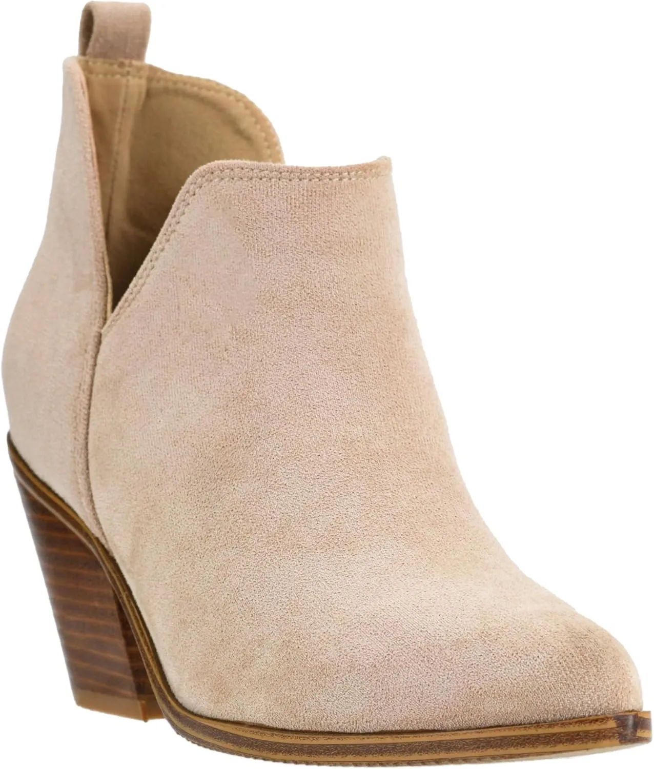 Corkys Footwear Sassy Pants 2.75-inch Stacked Heel Booties, Memory Foam Insoles, Easy Slip-On, Stylish, Comfortable Footwear for Fall