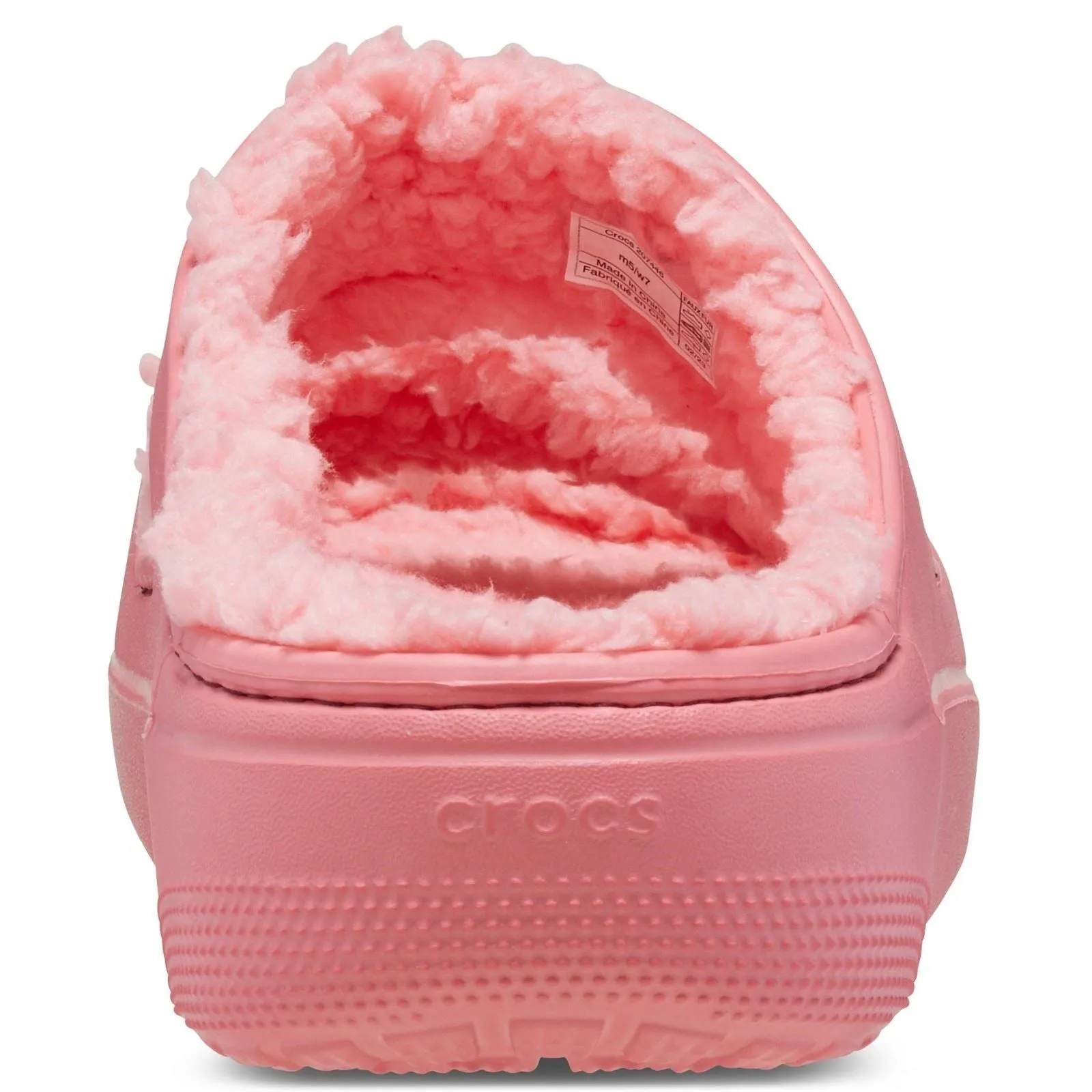 Crocs Classic Cozzzy Thermoplastic Women's Hot Blush Sandals
