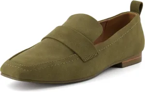 CUSHIONAIRE Women's Gramercy Slip on Loafer  Memory Foam, Wide Widths Available