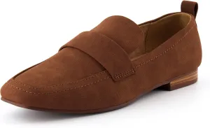 CUSHIONAIRE Women's Gramercy Slip on Loafer  Memory Foam, Wide Widths Available