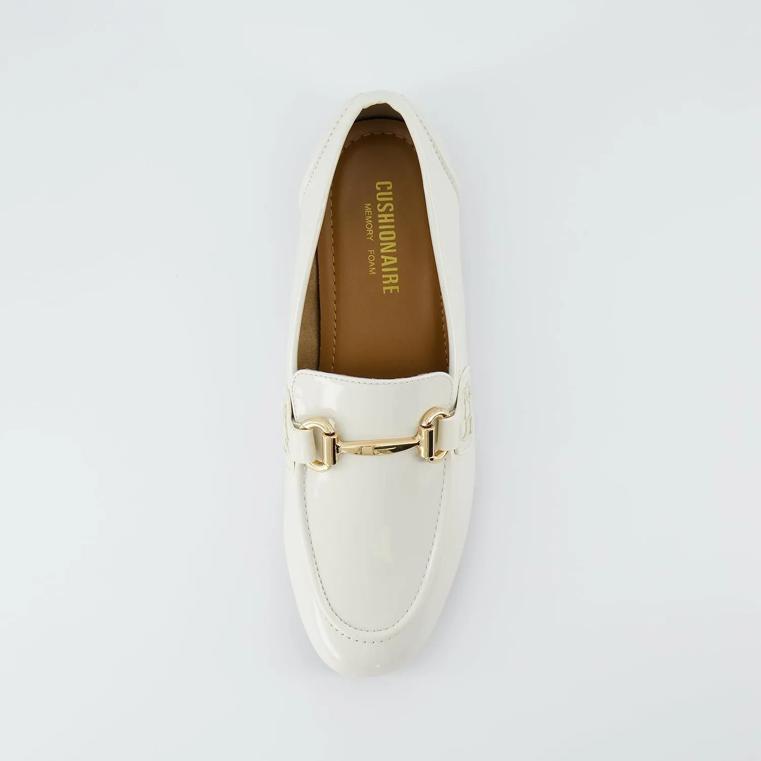 CUSHIONAIRE Women's York Slip on Loafer  Memory Foam, Wide Widths Available