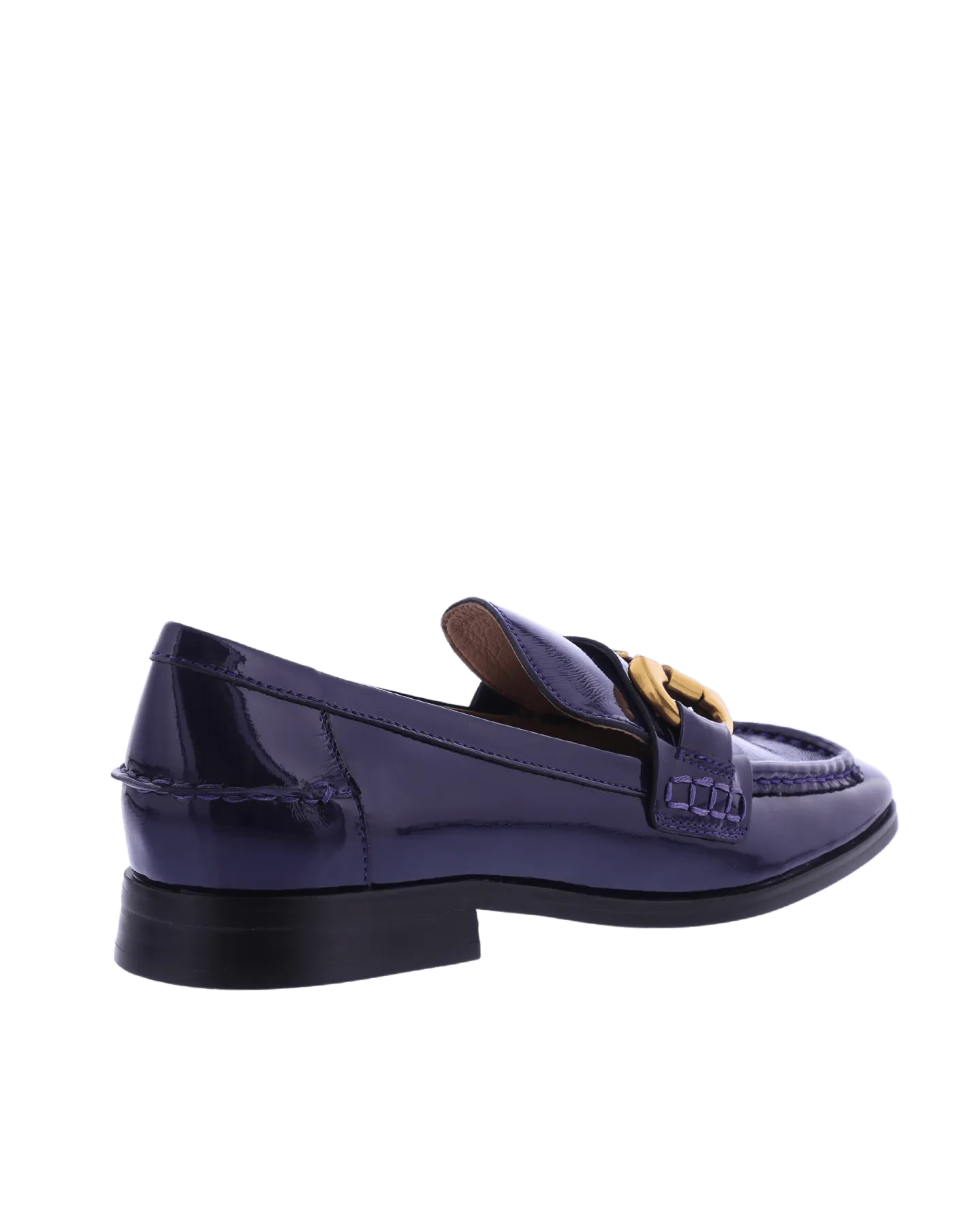Dames Drew Naplack Loafer Blauw