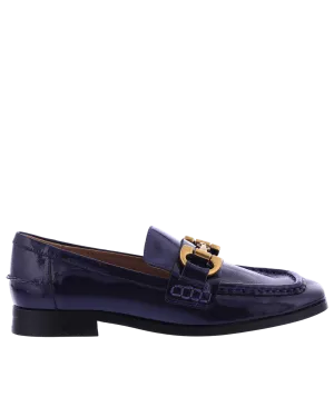 Dames Drew Naplack Loafer Blauw