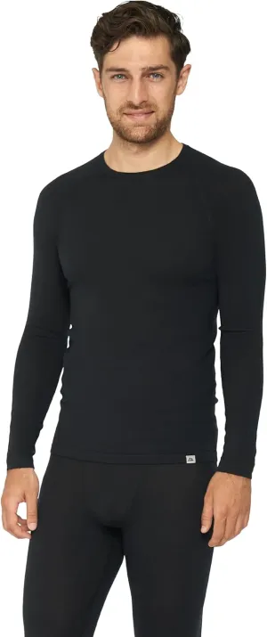 DANISH ENDURANCE Merino Wool Long Sleeve for Men, Thermal Top, Merino Wool Base Layer Underwear, with or Without a Zipper