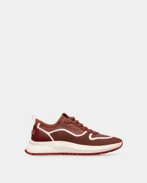 Davyn Mesh Sneakers In Heritage Red & White