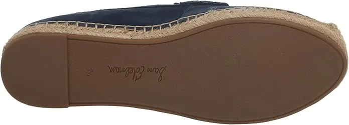Detailed Toe Hudson Sam Slip Discounted rates Kai Cork Blue Loafers Instant On Espadrille Edelman Rounded