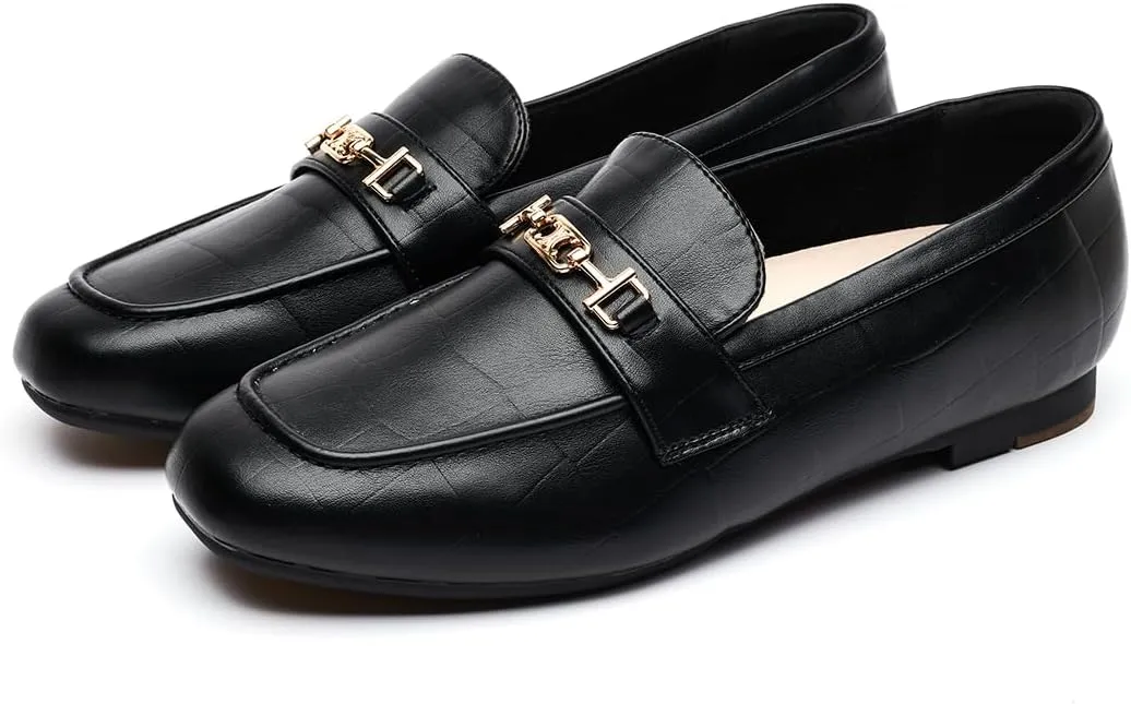 DeYashopin Women's Loafer Shoes Leisure Slip On Work Shoes Comfort Walking Flats