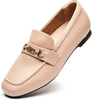 DeYashopin Women's Loafer Shoes Leisure Slip On Work Shoes Comfort Walking Flats