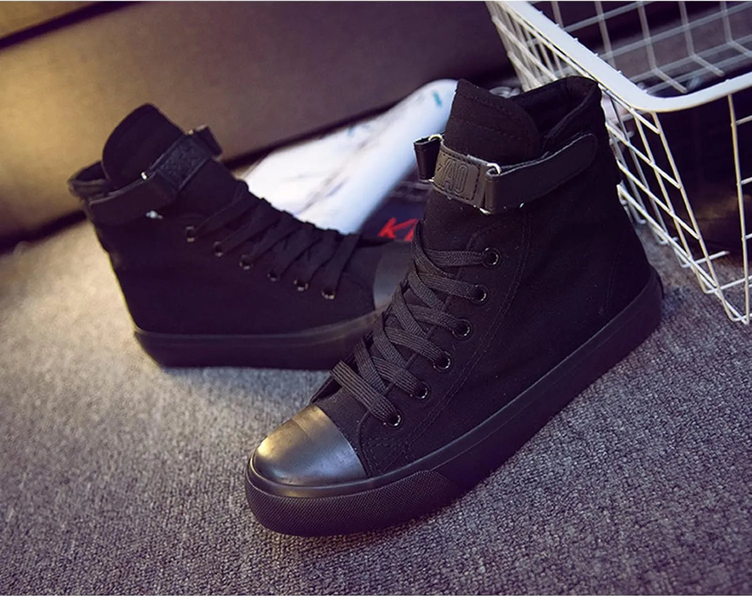 DHSPKN Anime Mha Canvas Shoes Deku Izuku Todoroki Sneakers Anime Cosplay High top Canvas Shoes