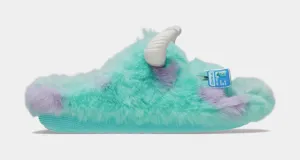 Disney and Pixar Monsters Inc Sulley Classic Cozzzy Mens Sandals (Blue/Purple) Free Shipping