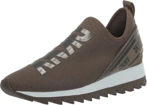 DKNY Women's Abbi Logo Slip-on Running Sneaker