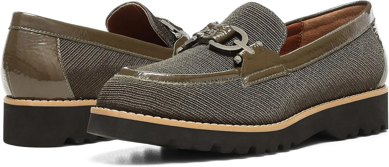 Donald Pliner Women's Clio Loafers, Slip-On Shoes, Comfortable Loafers for All Day Walking