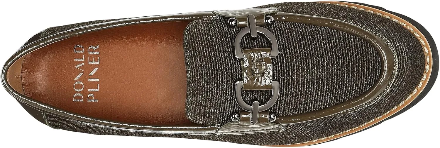 Donald Pliner Women's Clio Loafers, Slip-On Shoes, Comfortable Loafers for All Day Walking