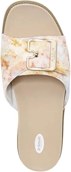 Dr. Scholl's Shoes Women's Originalist 2 Slide Sandal, Blueclay, 6.5
