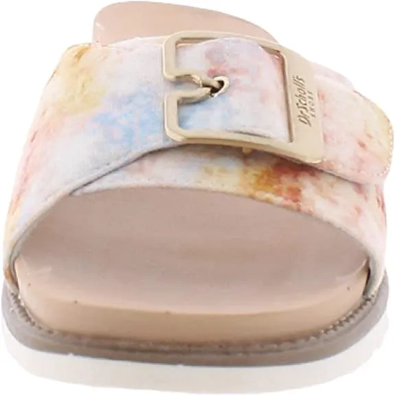 Dr. Scholl's Shoes Women's Originalist 2 Slide Sandal, Blueclay, 6.5