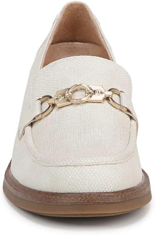 Dr. Scholl's Shoes Womens Rate Up Bit Slip On Block Heel Loafer