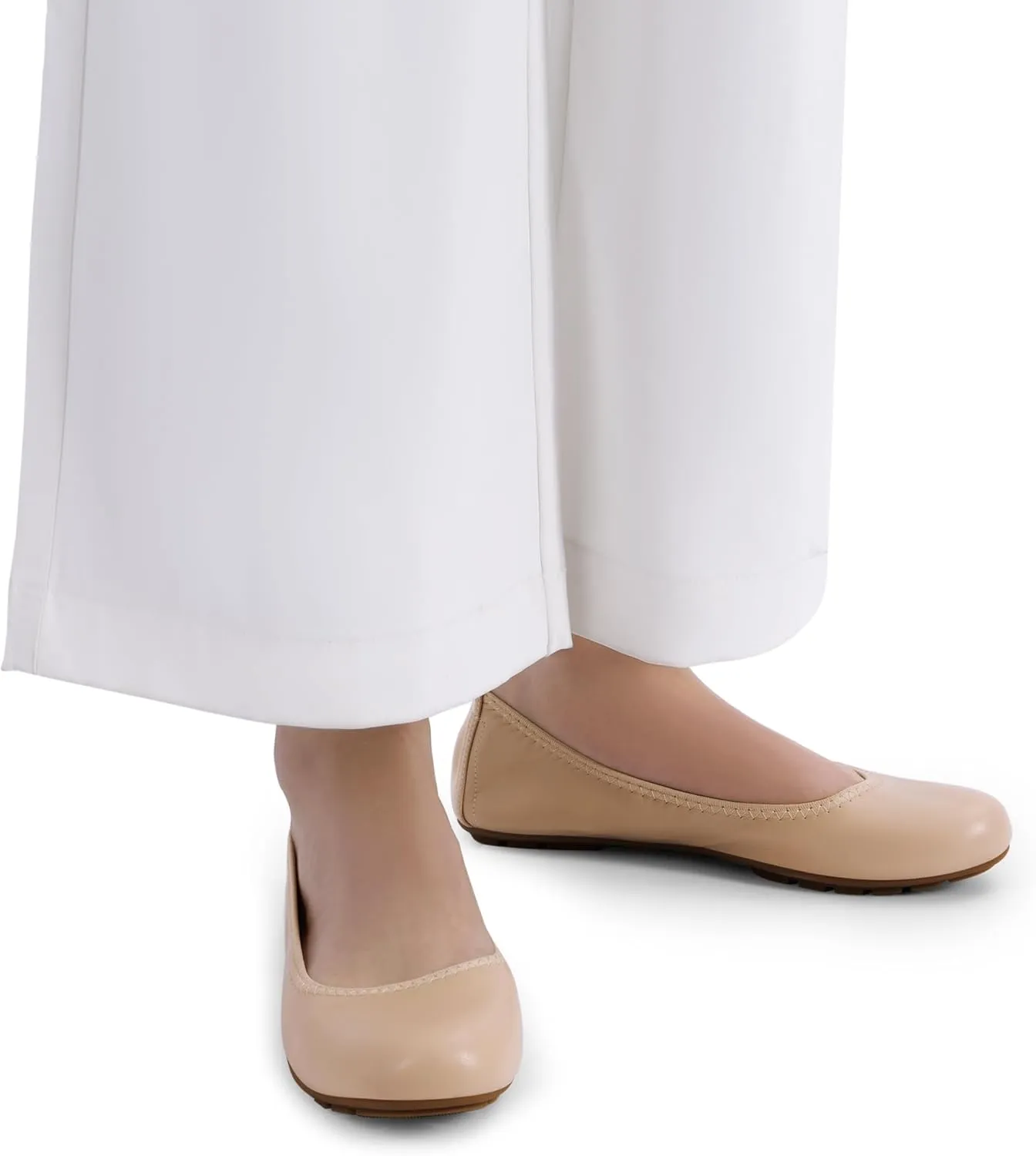 DREAM PAIRS Women’s Ballet Flats Foldable Round Toe Dressy Comfortable Slip On Dress Shoes