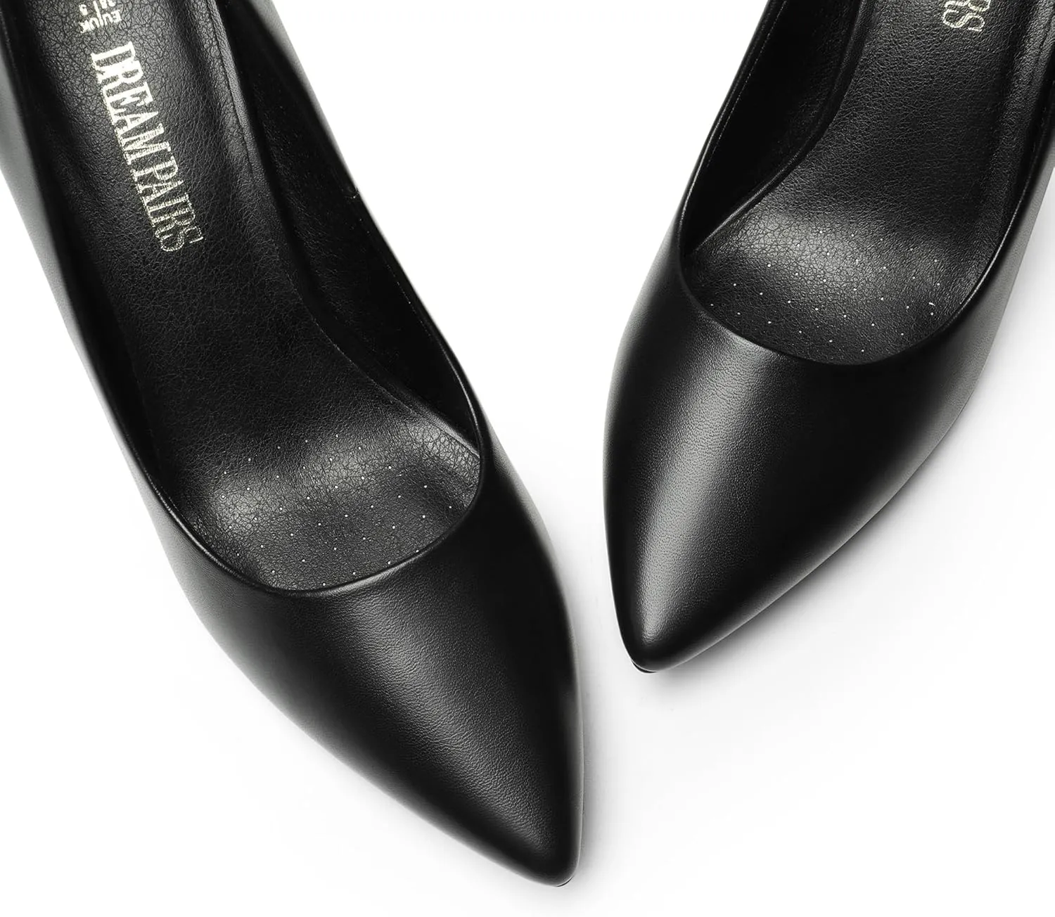 DREAM PAIRS Women's High Chunky Pointed Closed Toe Block Heels Wedding Classic Slip On Dress Pumps Shoes