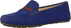 Driver Club USA Women's Leather Made in Brazil Grow Gain Ribbon Detail Driver Moc Loafer