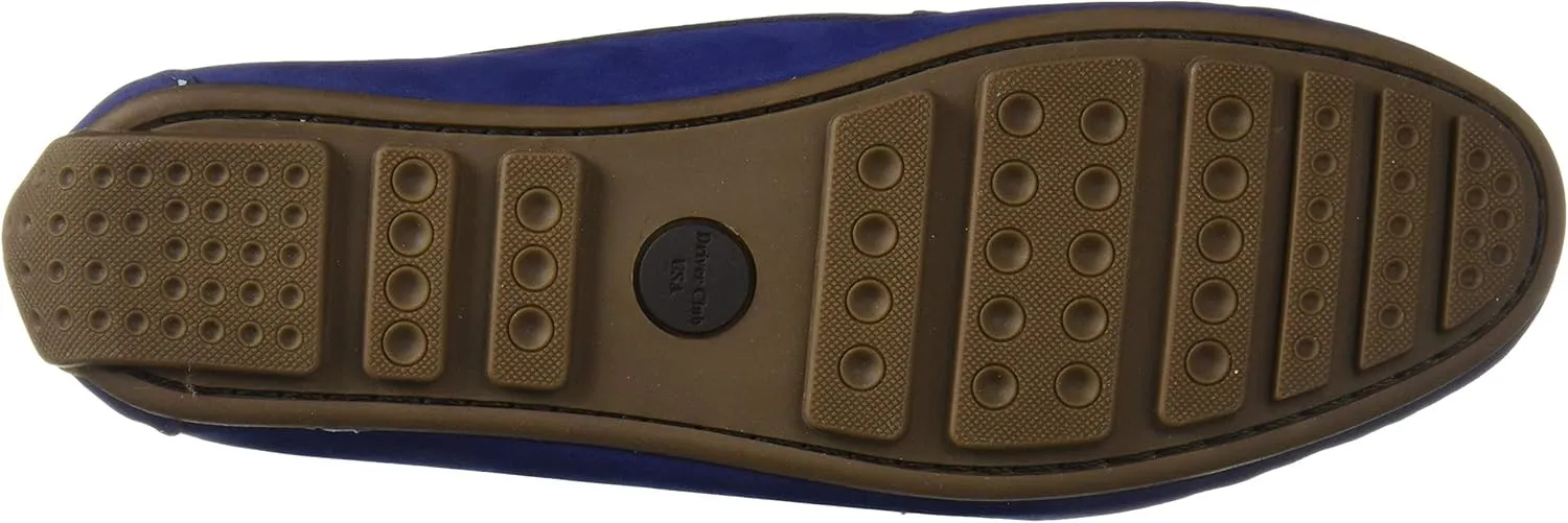 Driver Club USA Women's Leather Made in Brazil Grow Gain Ribbon Detail Driver Moc Loafer