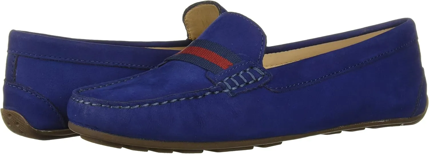 Driver Club USA Women's Leather Made in Brazil Grow Gain Ribbon Detail Driver Moc Loafer