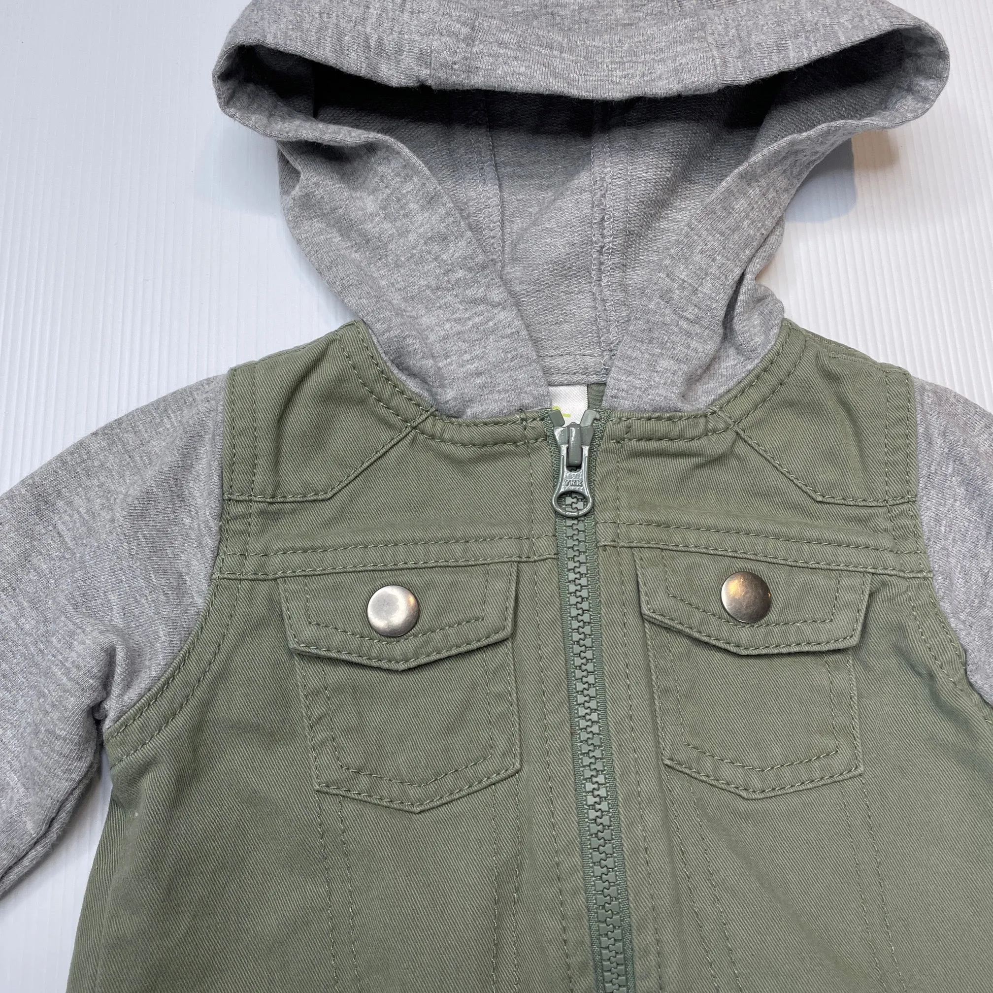 Dymples lightweight hooded jacket, size 00, Pre-loved