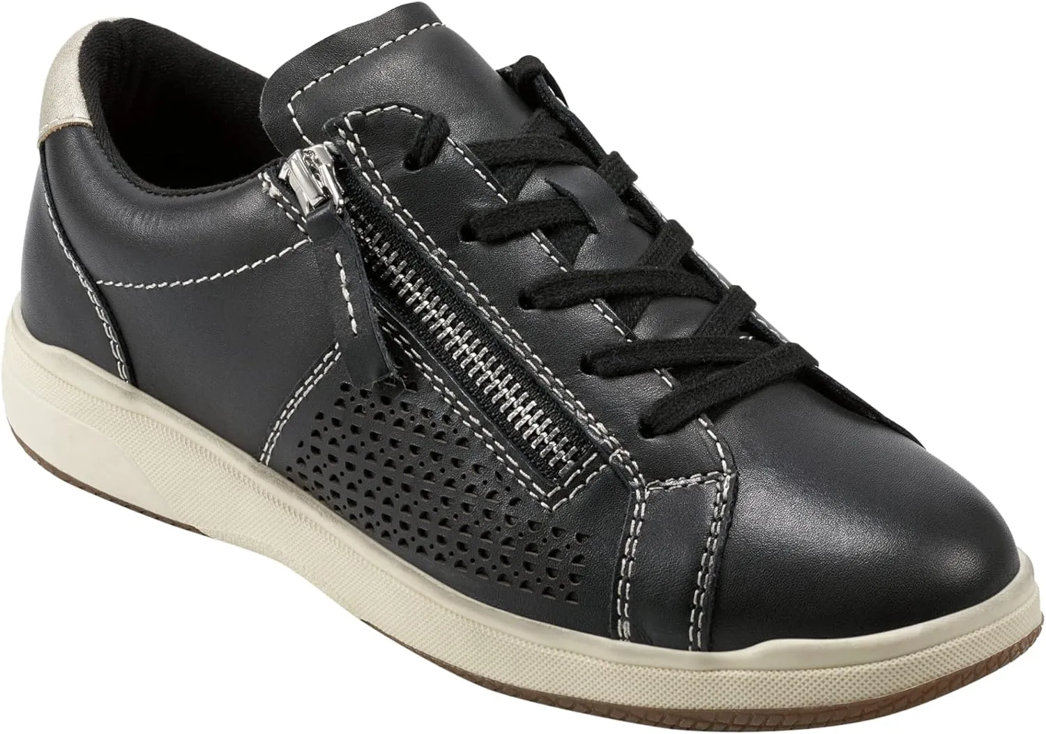 Earth® Women's Netta Casual Sneaker, Black 001, 6 M
