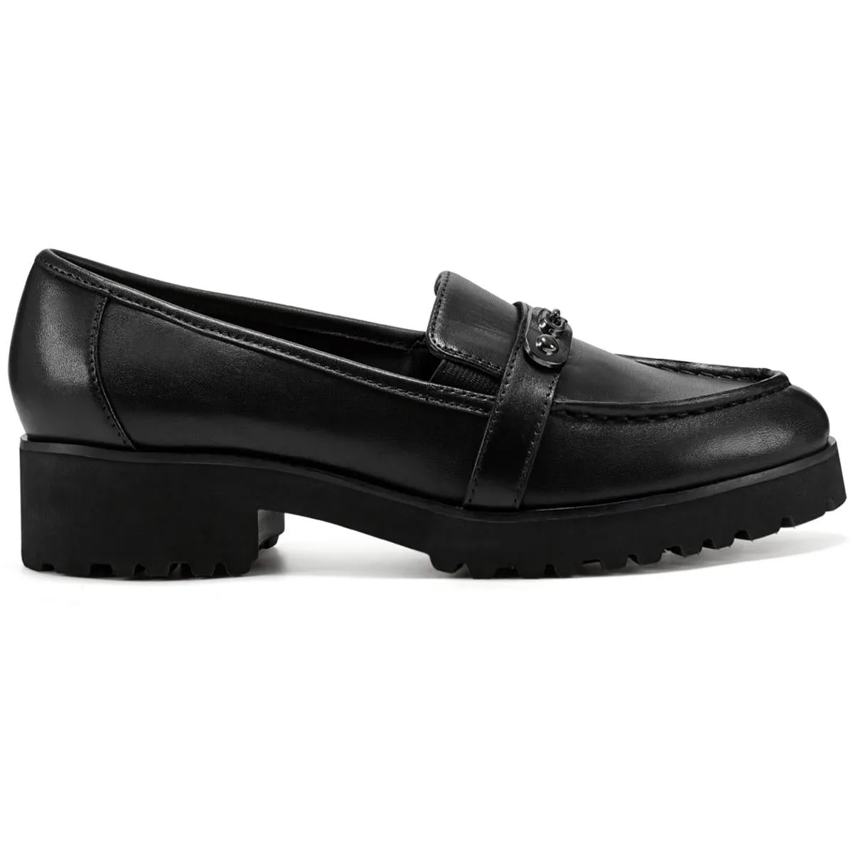 Easy Spirit Womens Wendy Suede Slip-On Loafers