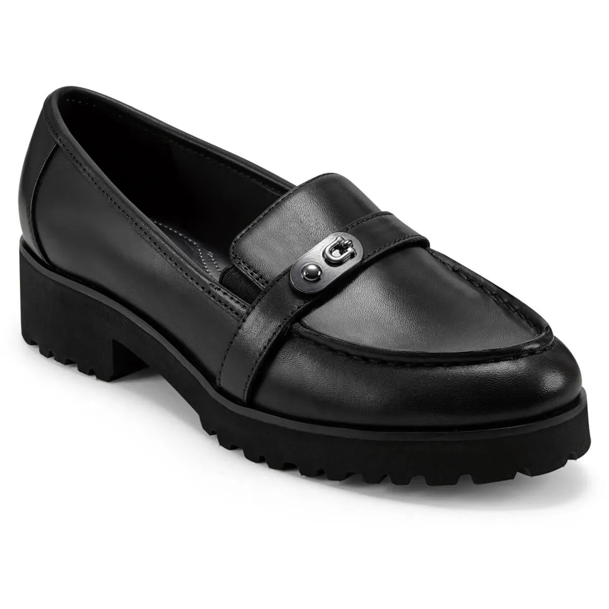 Easy Spirit Womens Wendy Suede Slip-On Loafers
