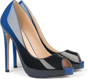 Eithy Women's Thin High Heels Pumps Platforms Shoes for Party Daily Wears