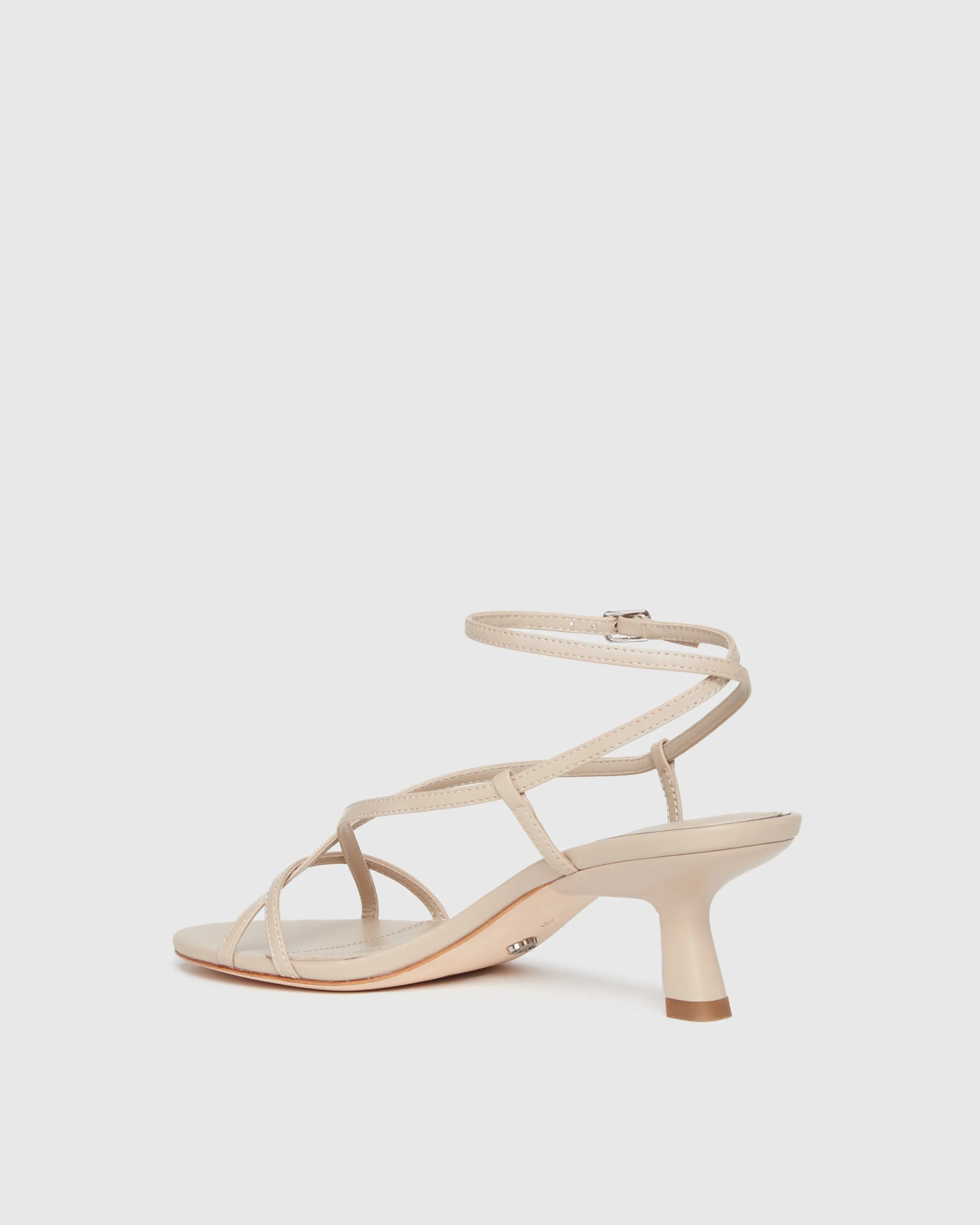 Emeline Sandal - Light Tan Leather