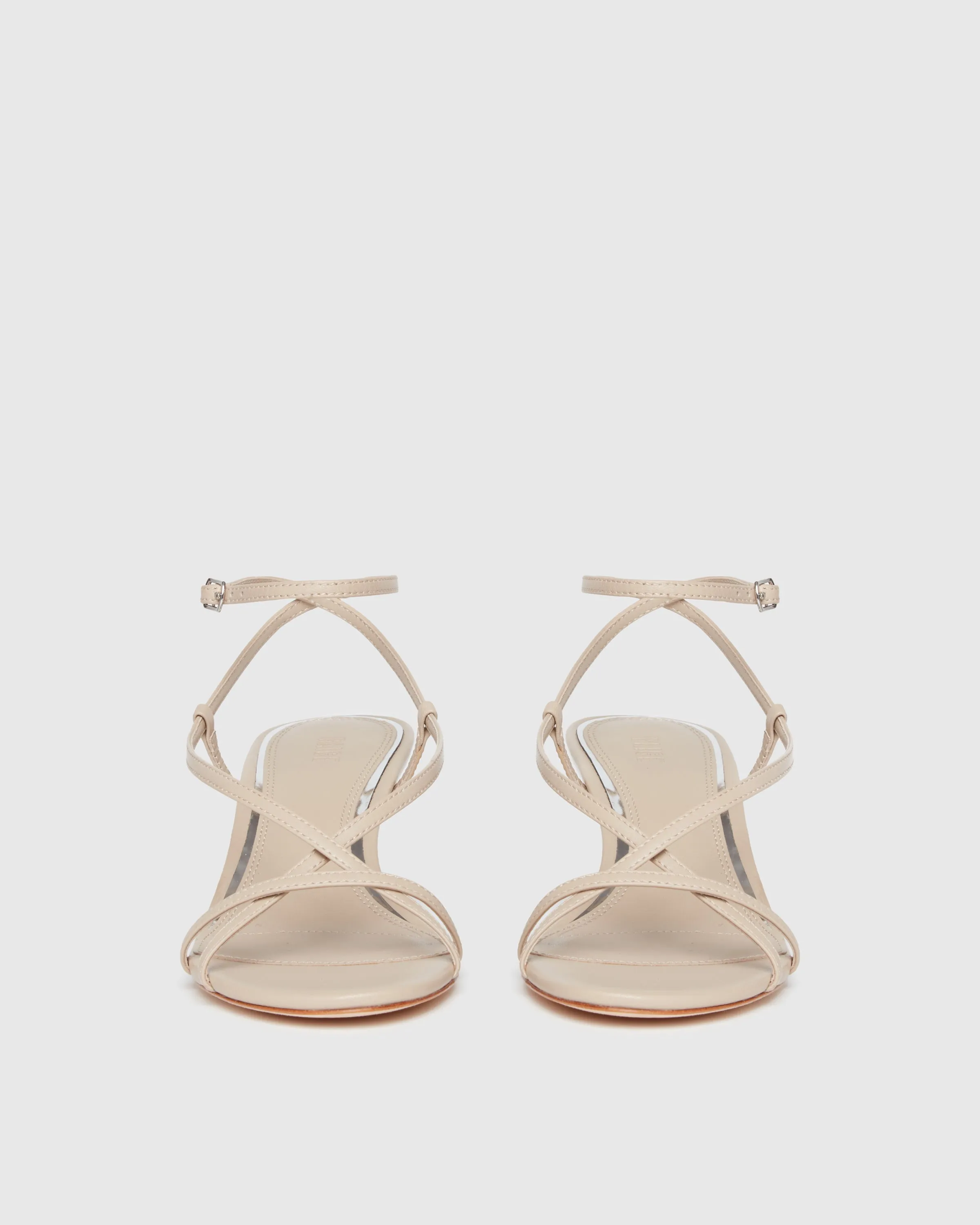 Emeline Sandal - Light Tan Leather