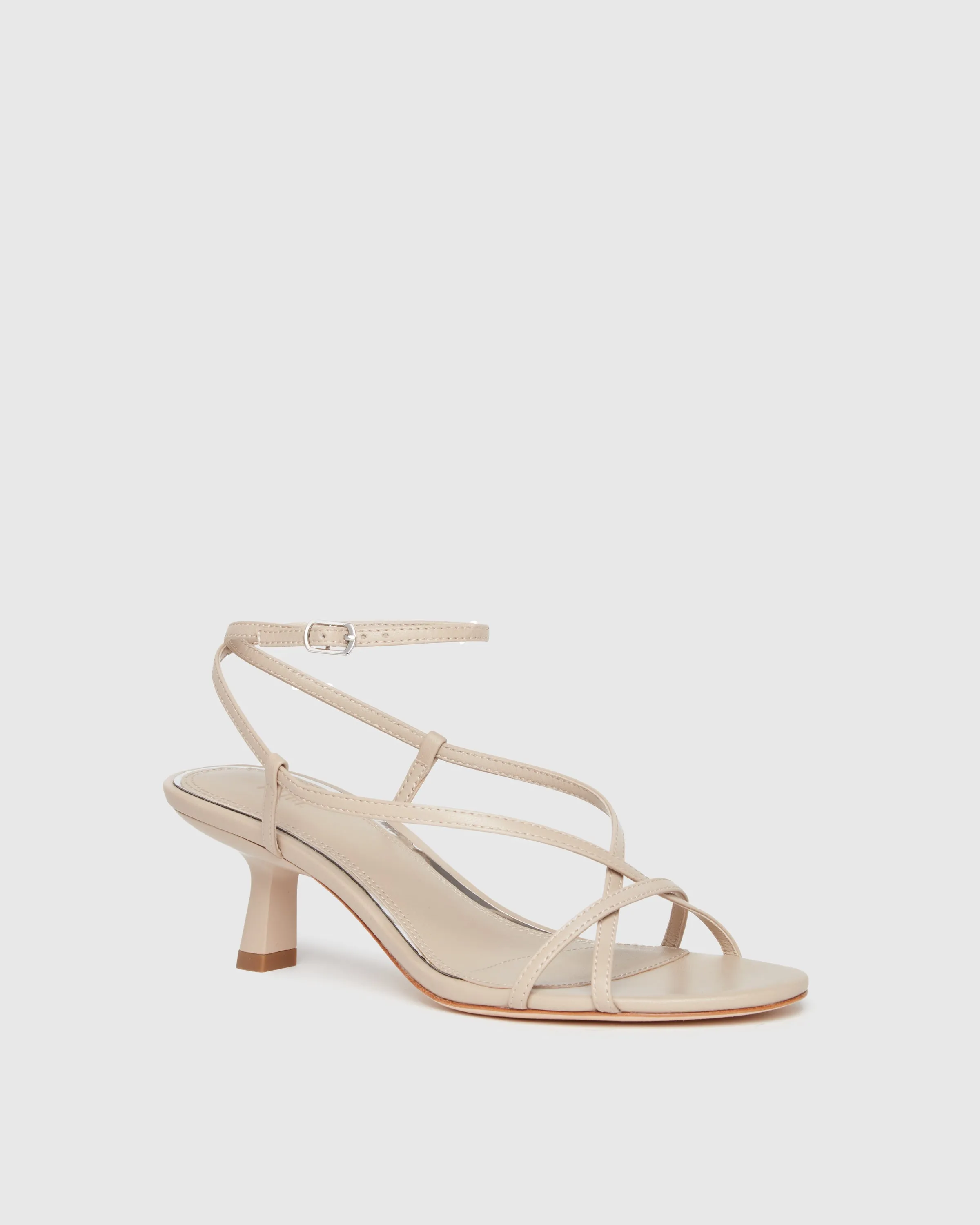 Emeline Sandal - Light Tan Leather