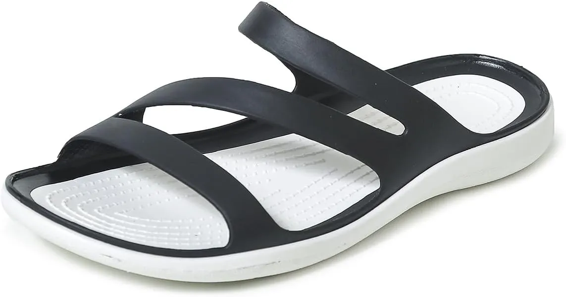 Epsion Women's Summer Flat Sandals Lightweight Sporty Slippers Casual Beach Slides Slip on Outdoor