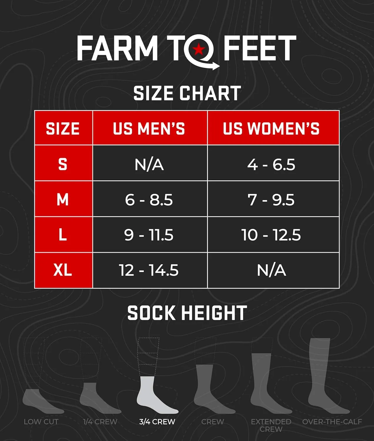 Farm to Feet Max Patch Lightweight Technical 3/4 Crew