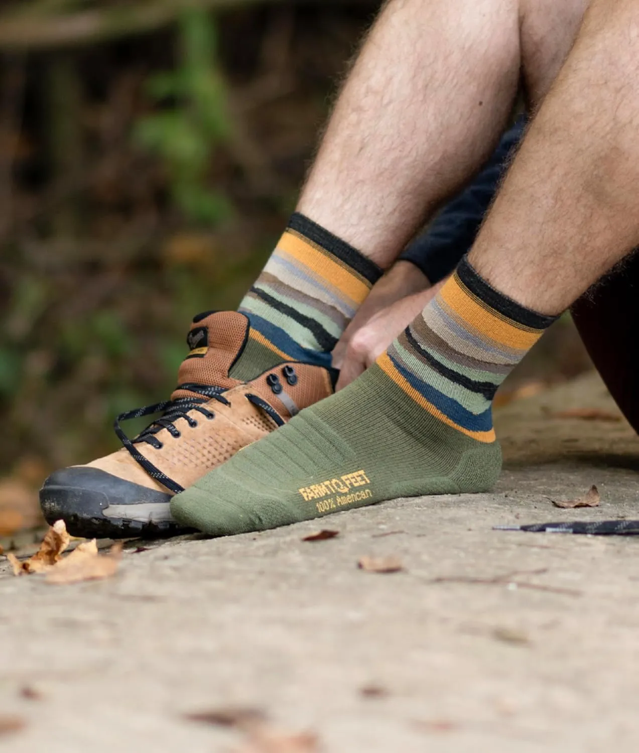 Farm to Feet Max Patch Lightweight Technical 3/4 Crew