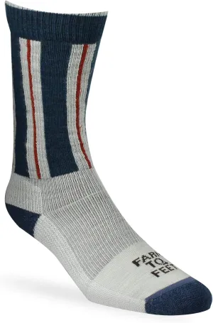 Farm to Feet Unisex Boston Lightweight Crew Merino Wool Socks