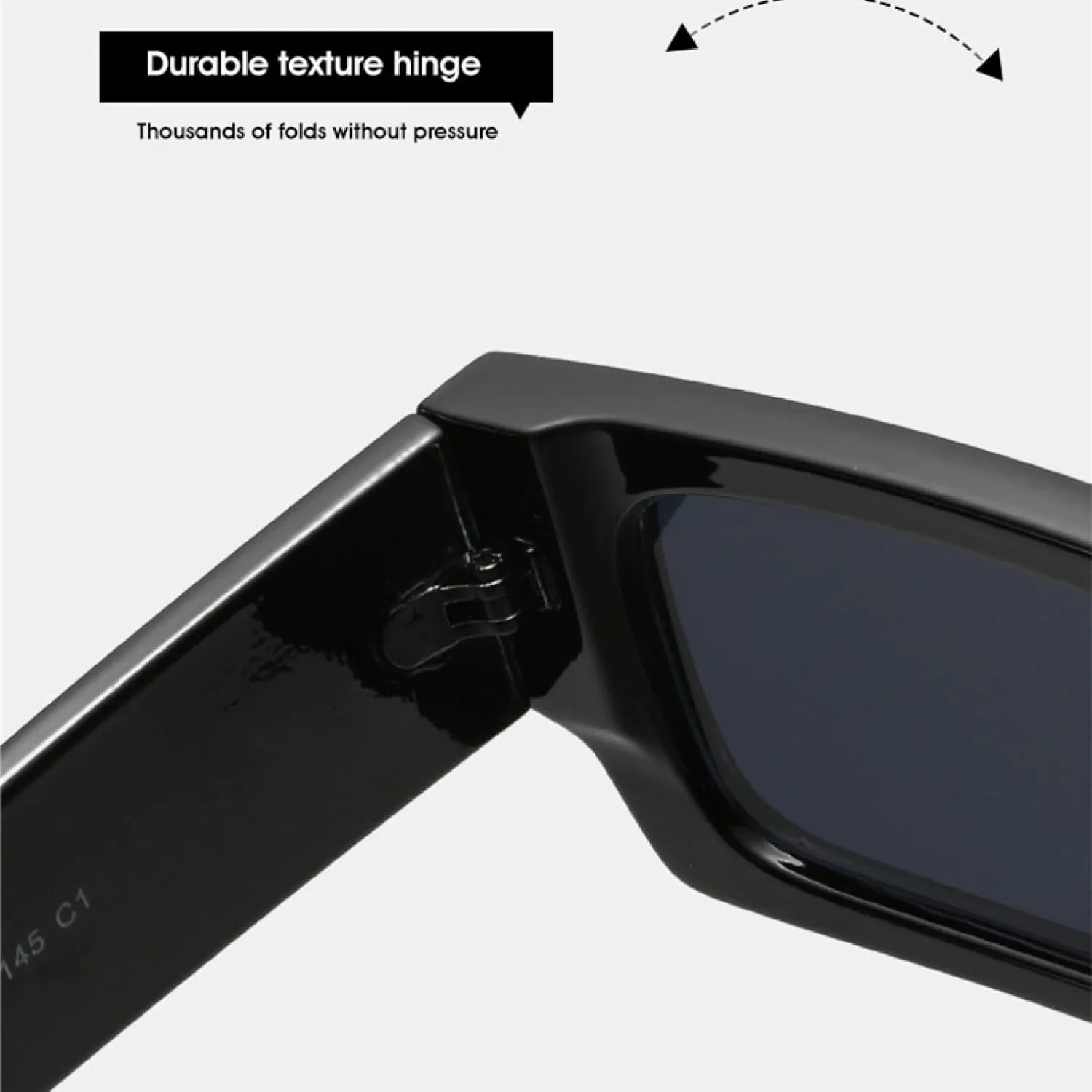 Fashion Rectangle Women Sunglasses Vintage Leopard Dark Green Eyewear Men Flat Top Sun Glasses Shades Uv400