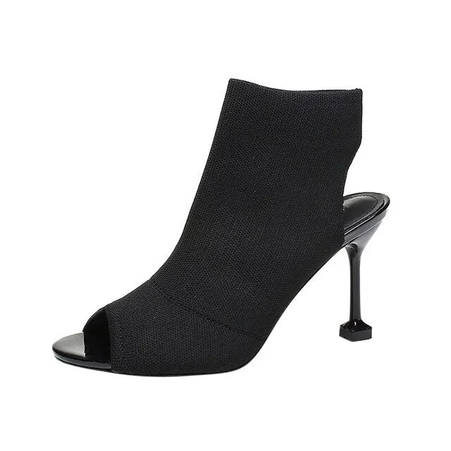 Fish Mouth thin high heel Sandal