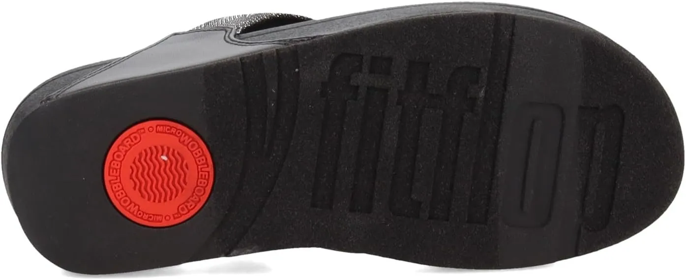 FitFlop Womens ThongLULU Glitz Toe-Post Sandals