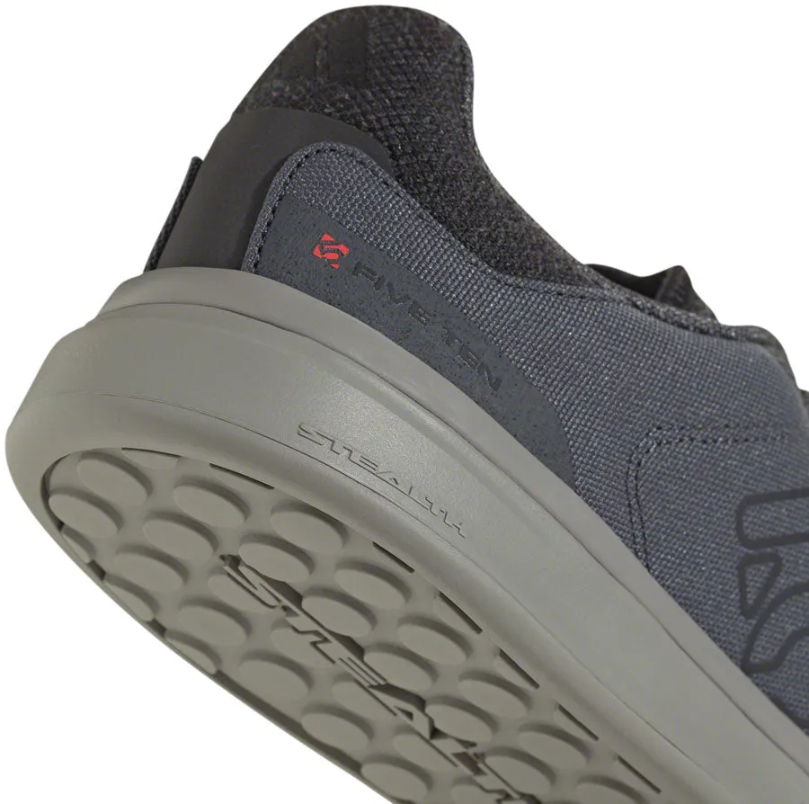 Five Ten Sleuth DLX Canvas Flat Shoes - Men's, Gray Six/Core Black/Olive Strata, 9.5