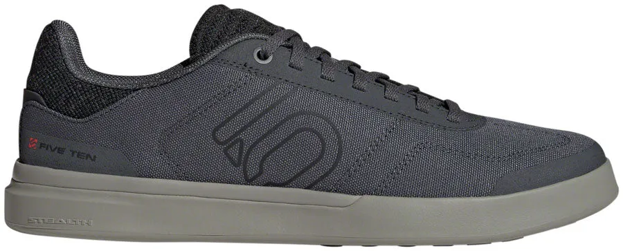 Five Ten Sleuth DLX Canvas Flat Shoes - Men's, Gray Six/Core Black/Olive Strata, 9.5