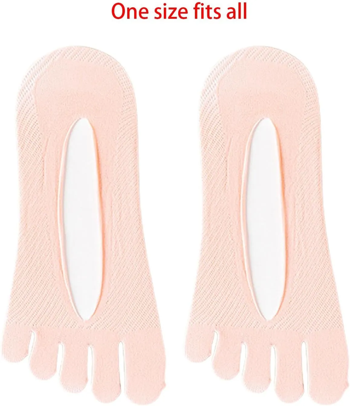 Five Toe Socks Lightweight Sports Short Socks for Home Casual Sports Women Girls