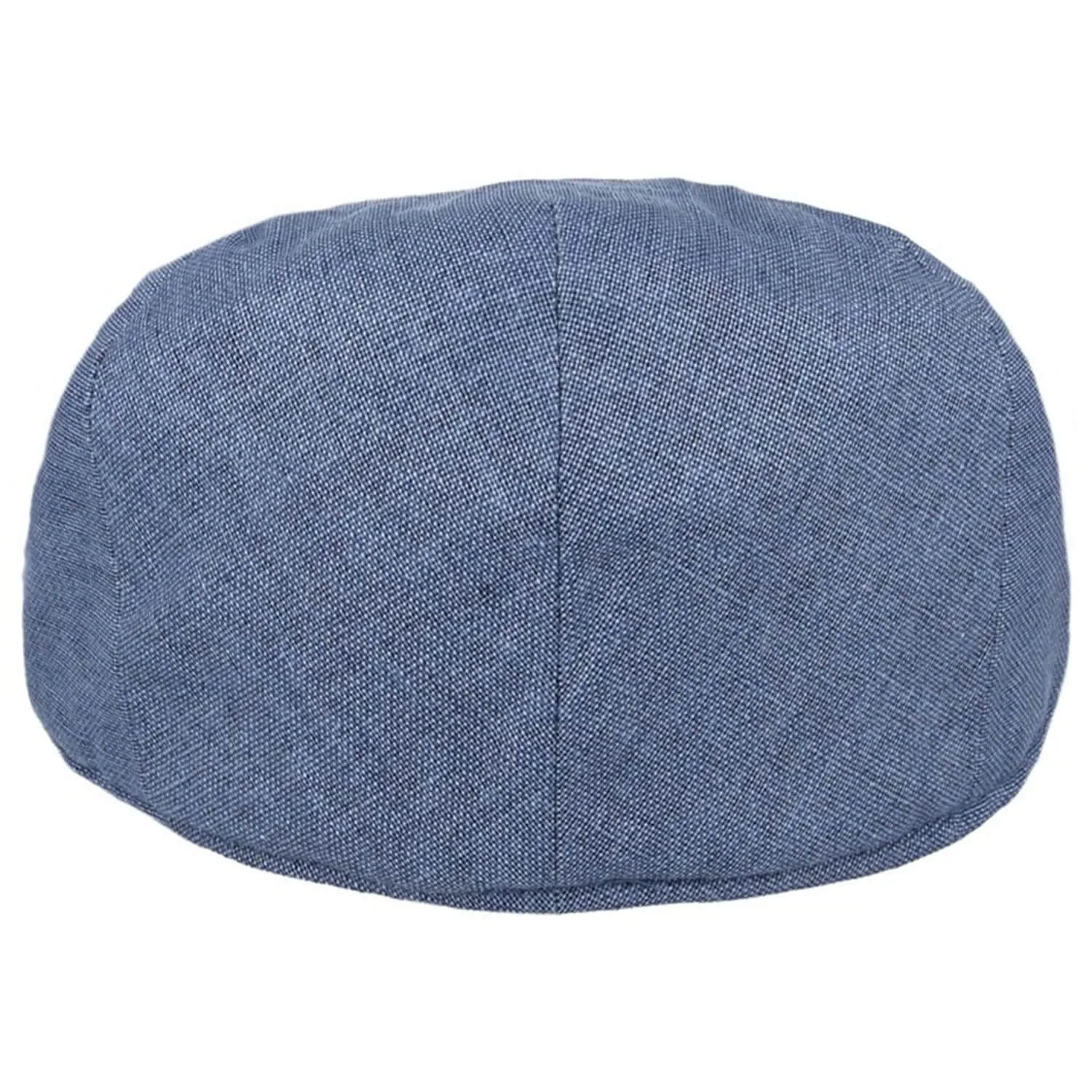 Flat Cap - Lightweight Sun Hat In Cream, Blue - Maz