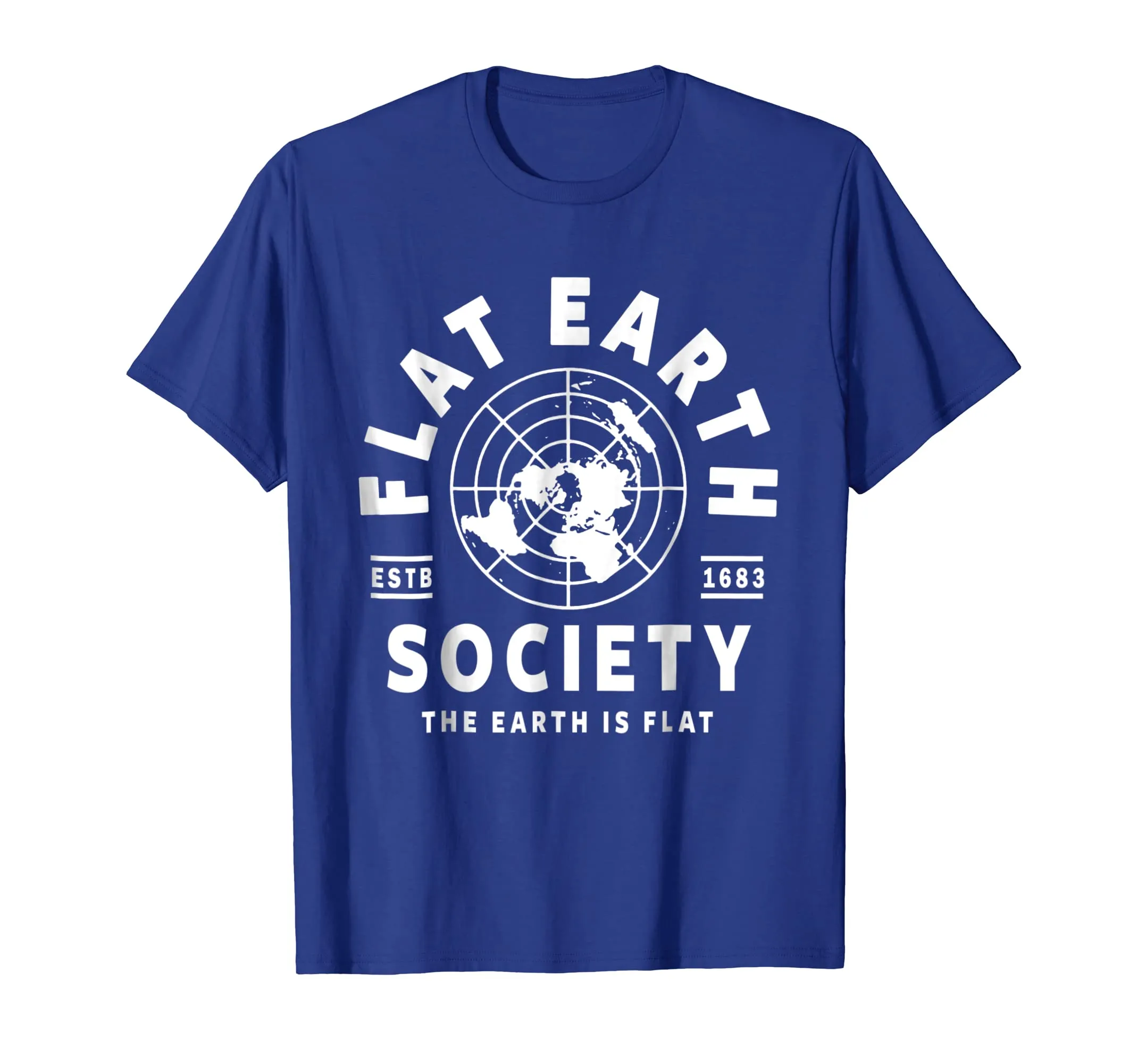 Flat Earth Shirt, Flat Earth Society T-Shirt, Flat Earther