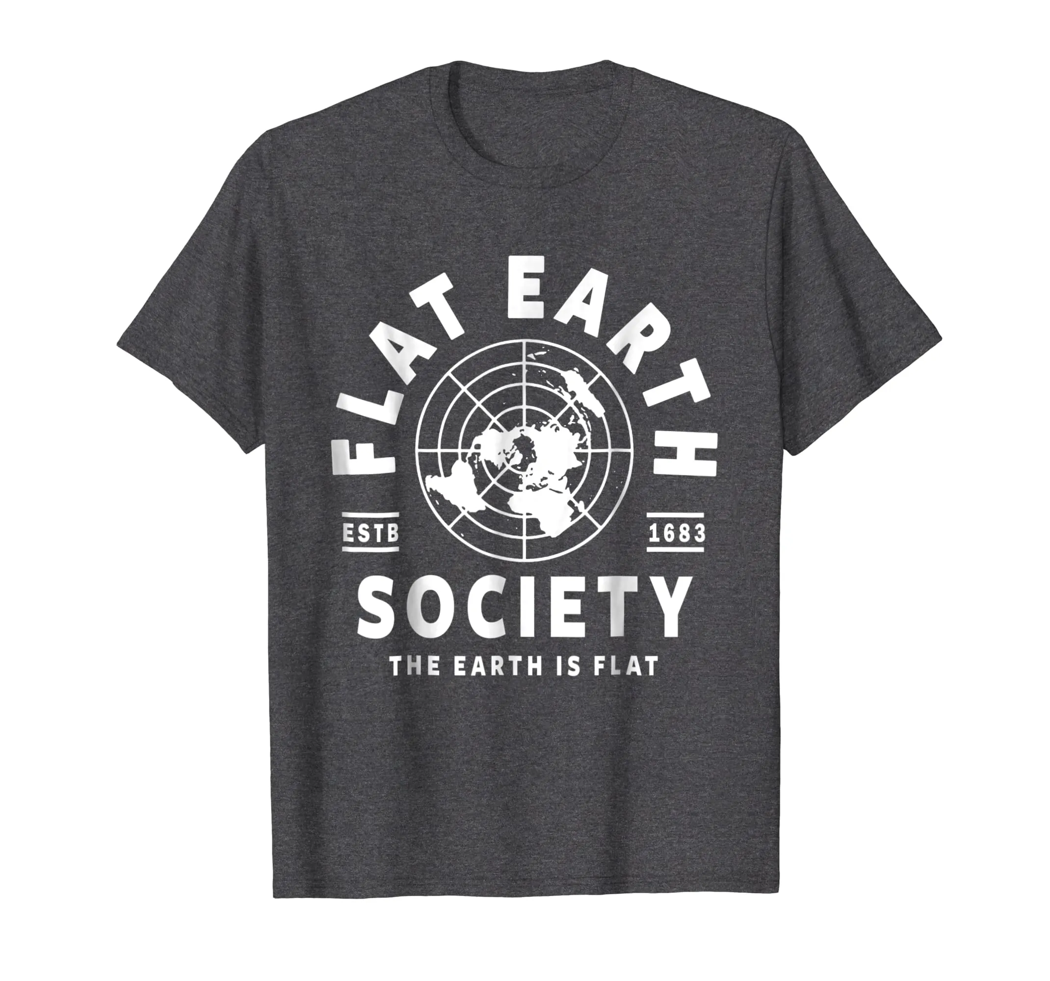 Flat Earth Shirt, Flat Earth Society T-Shirt, Flat Earther