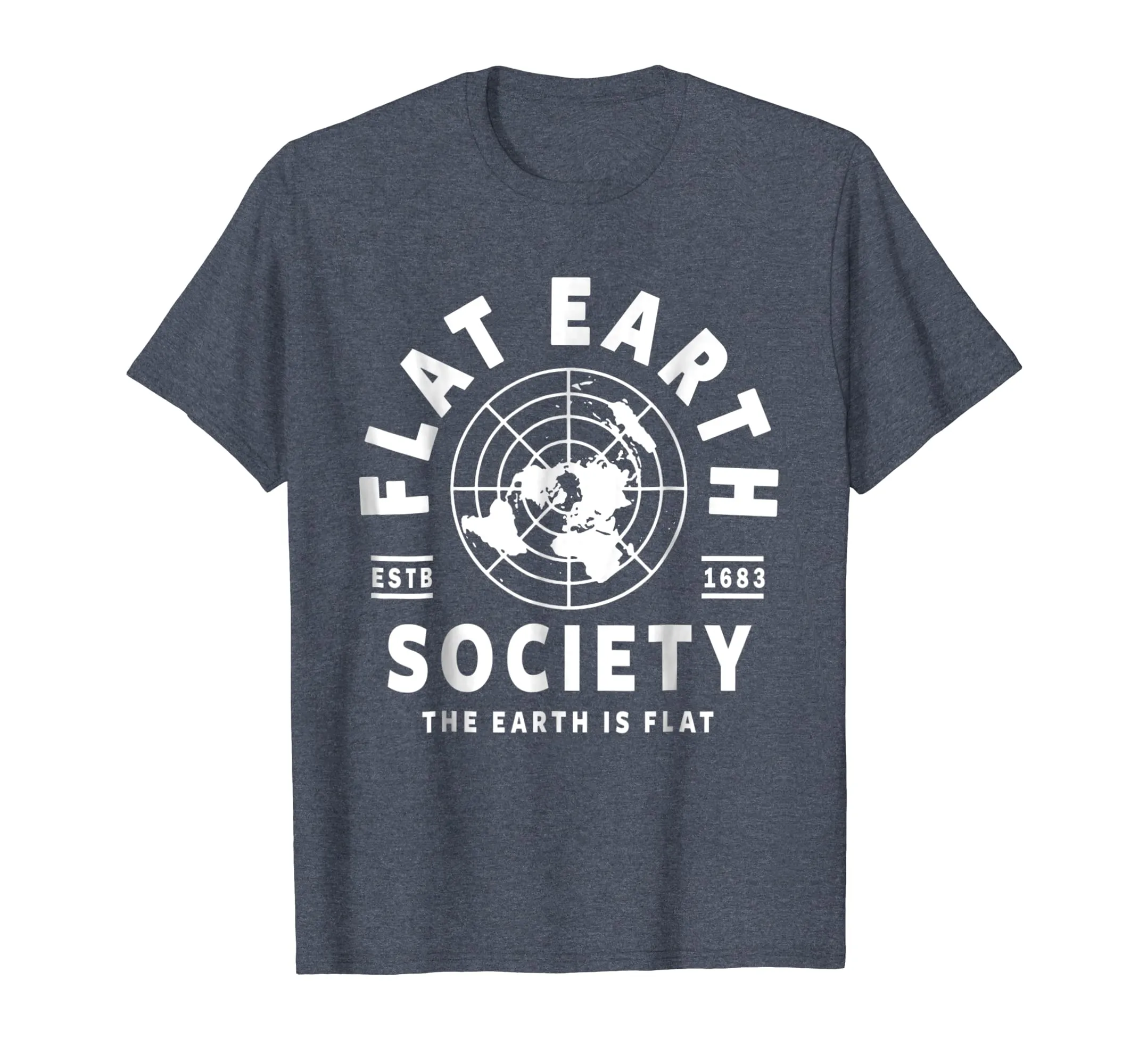 Flat Earth Shirt, Flat Earth Society T-Shirt, Flat Earther